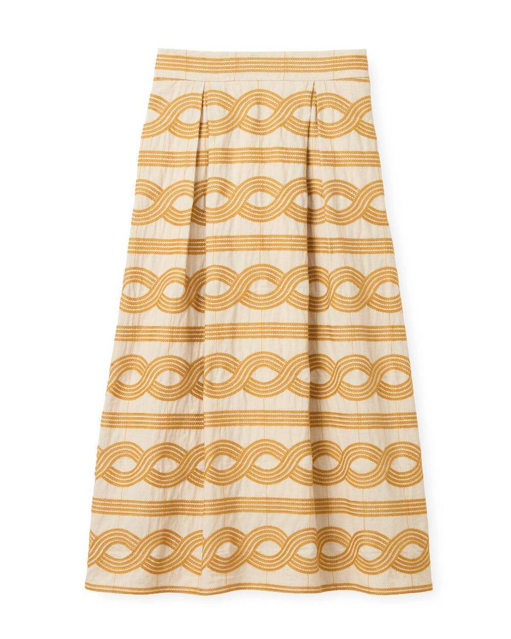 NEW CARTOLINA NANTUCKET women's bea skirt in goldenrod
